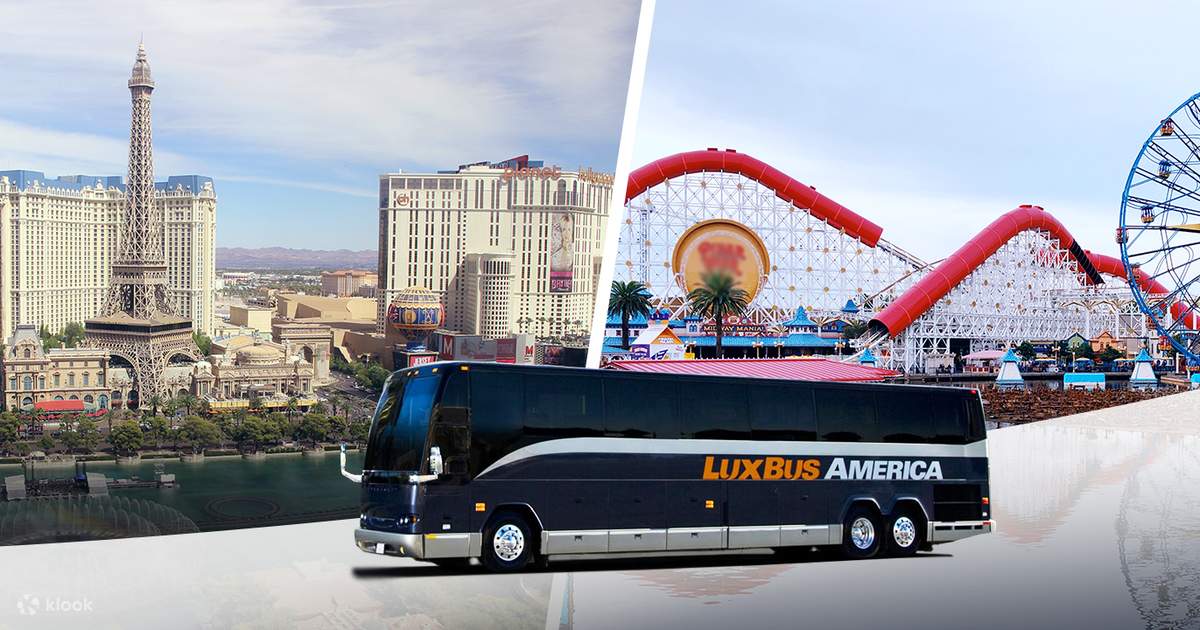 Shared Luxury Coach Transfers from Las Vegas to Anaheim by Lux Bus